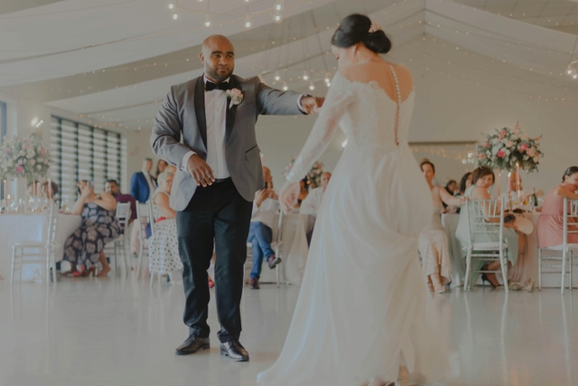 Elegant wedding ceremony at Kairos Events